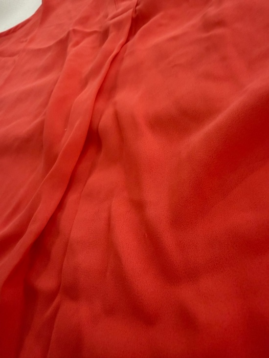 Ann Taylor Coral V-Neck Sleeveless Blouse - Picture 12 of 14